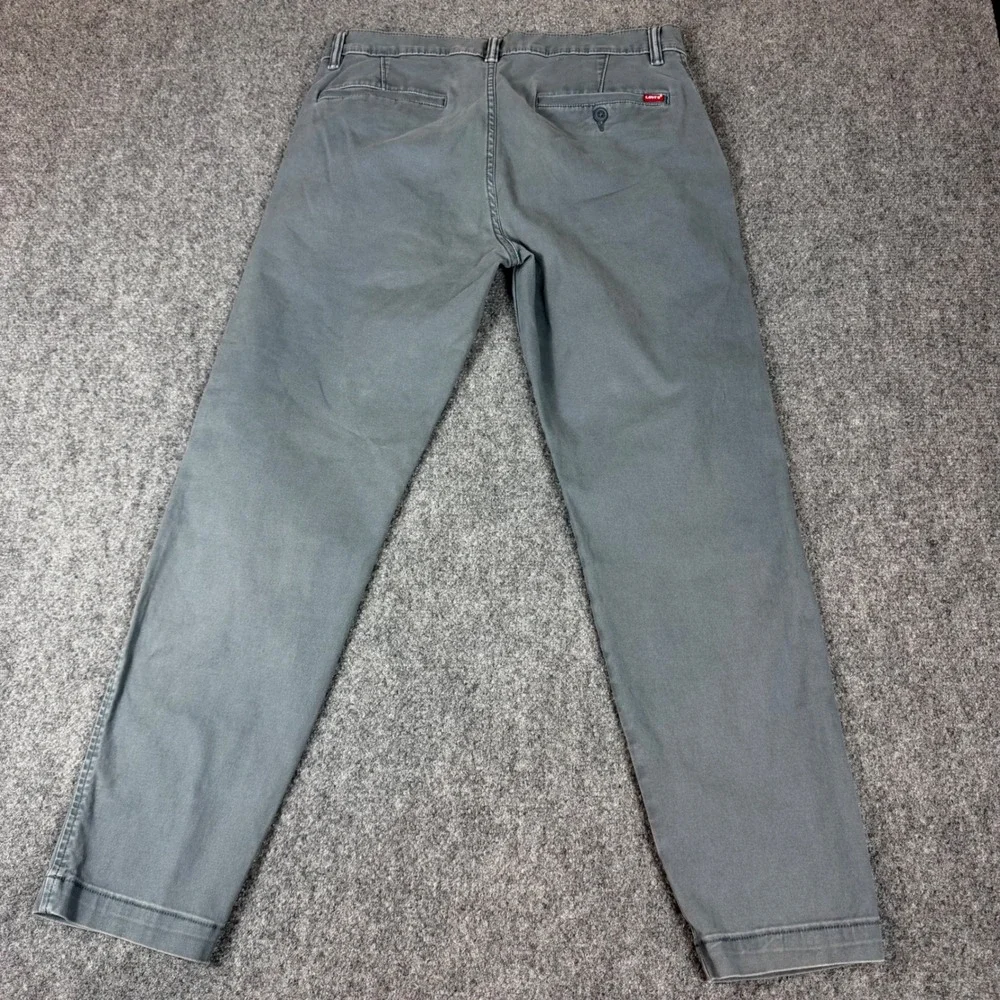 Levis XX Chino Standard Taper Gray Pants Mens W32 L30